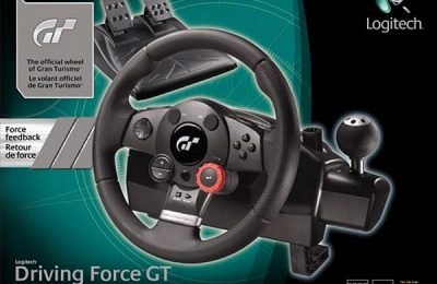 Let's buy a Logitech's GT Racing Wheel gear to enjoy racing games