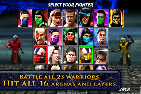 Ultimate Mortal Kombat 3- iPhone Review – Capsule Computers